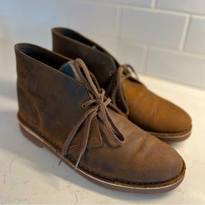 Men’s Clarks Bushacre 3 Lightweight Chukka Boots - Size:  8.5